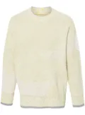 Stone Island Compass-logo knitted jumper - Yellow