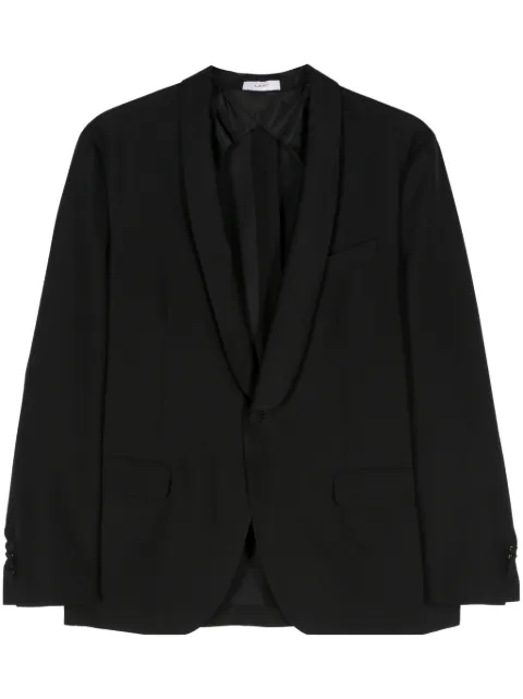 Boglioli single-breasted virgin wool blazer