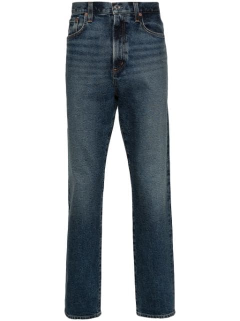 AGOLDE Jeans met toelopende pijpen en vijf zakken
