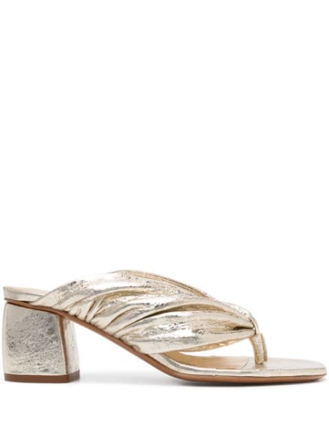 Forte Forte 65mm leather sandals