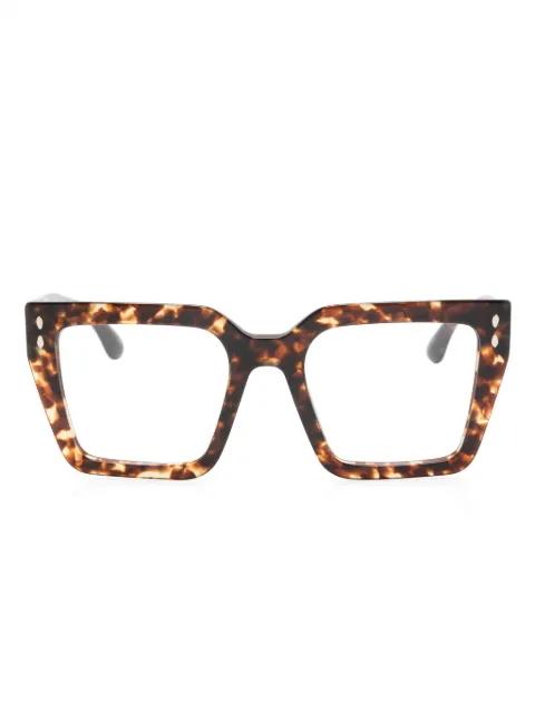 Isabel Marant Eyewear  tortoiseshell square-frame sunglasses
