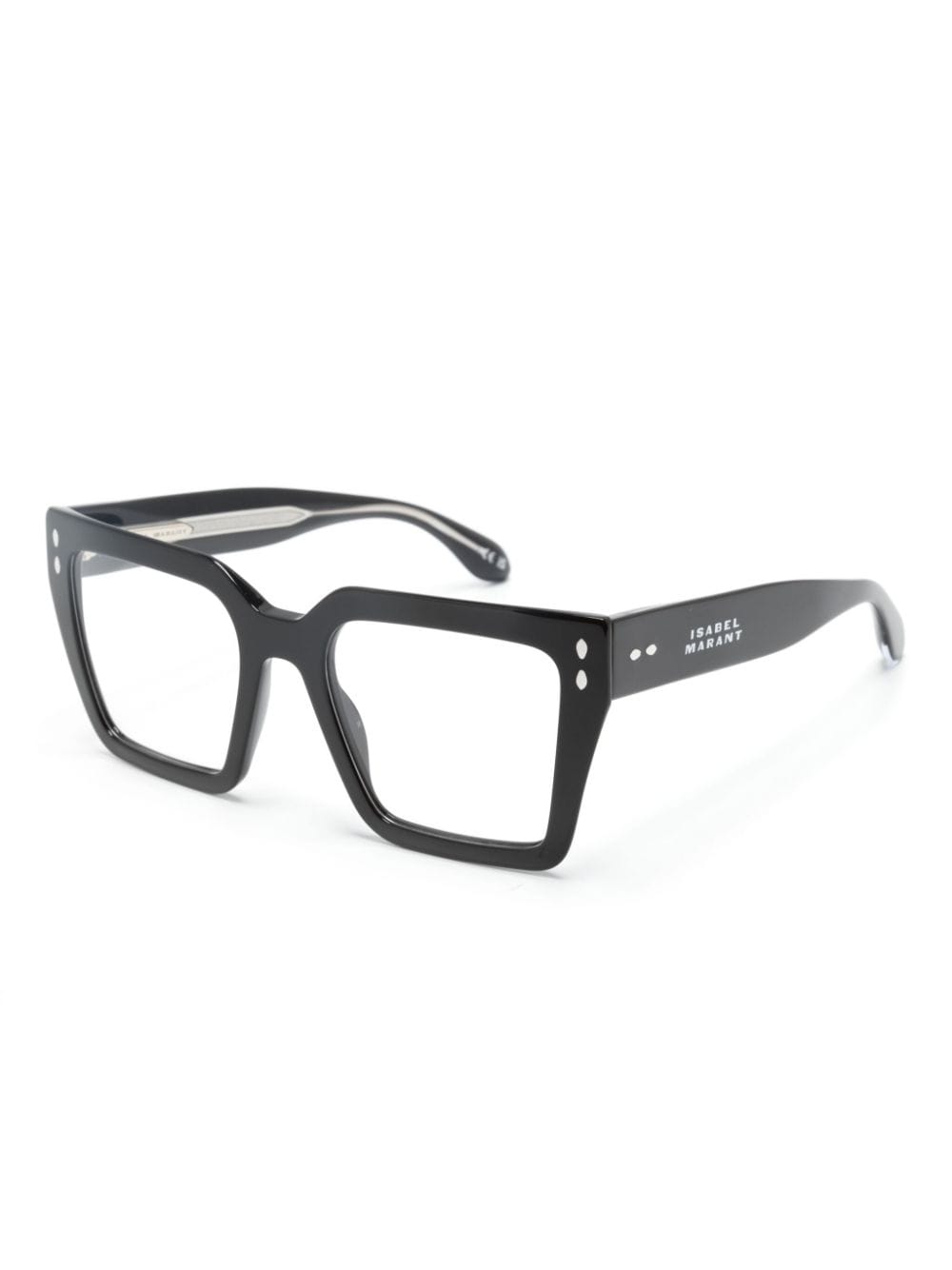 Shop Isabel Marant Eyewear Oversize-frame Glasses In Schwarz