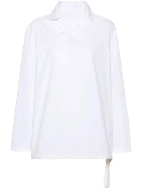 Jil Sander camisa asimétrica