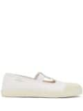 Maison Margiela On The Deck Tabi ballerina shoes - White