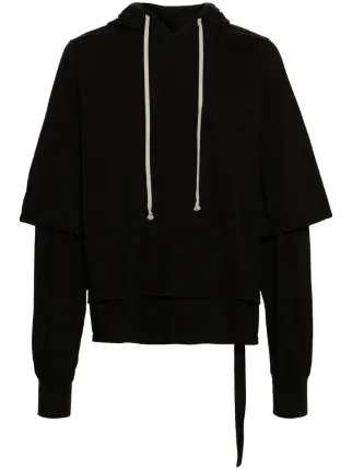 Rick Owens DRKSHDW Hustler オーガニックコットン パーカー 