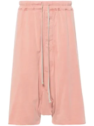パンツ rick owens 21ss pods shorts 46 drkshdw Rick Owens DRKSHDW Pods drop-crotch Shorts | Pink | FARFETCH