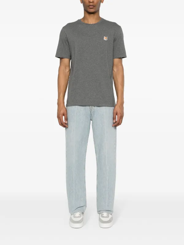 Tシャツ・カットソー MAISON KITSUNE BOLD FOX HEAD COTTON T-SHIRT BOLD FOX HEAD PATCH OVERSIZE TEE SHIRT | Maison Kitsuné