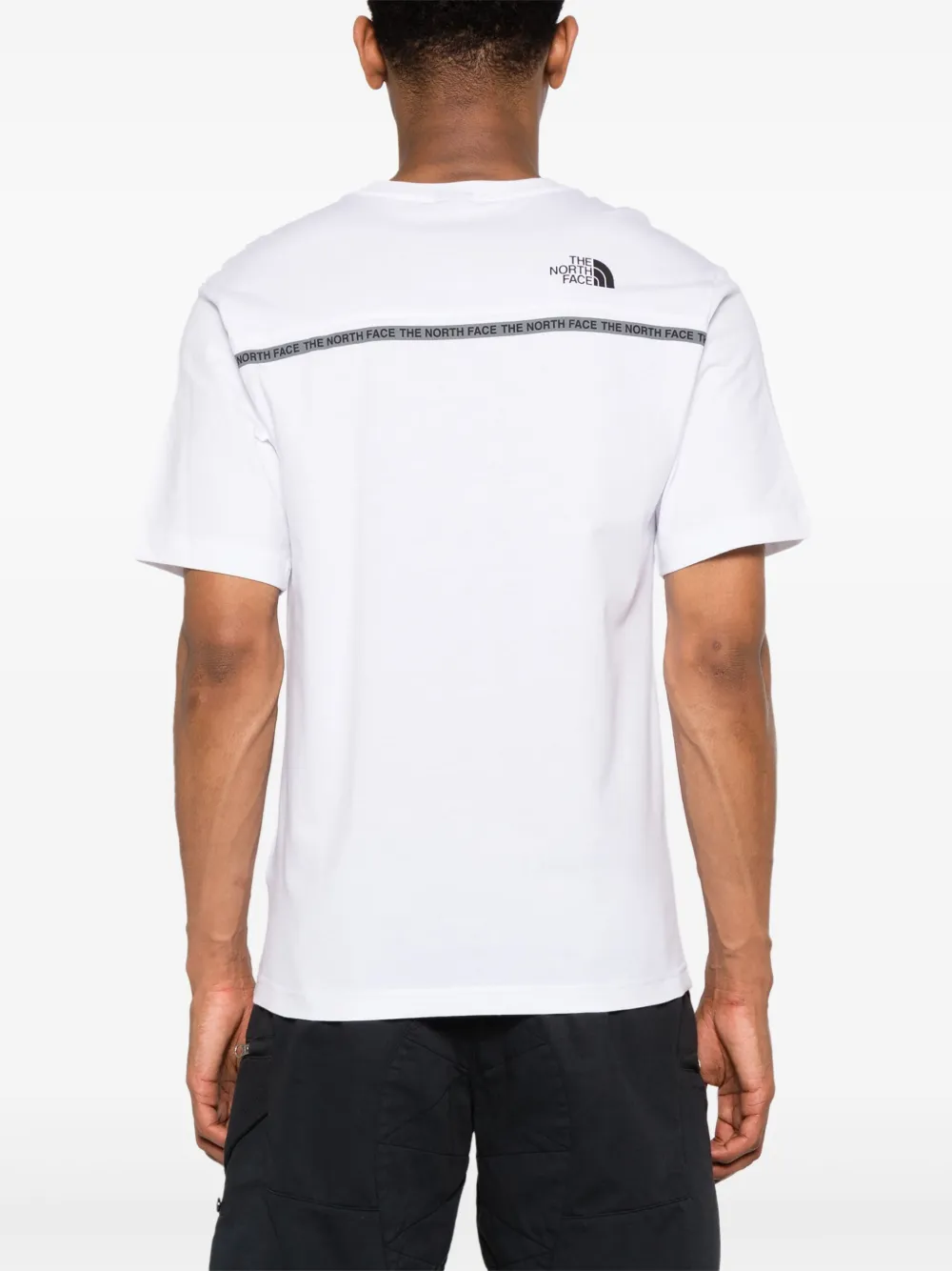 The North Face T-shirt met logo-applicatie Wit