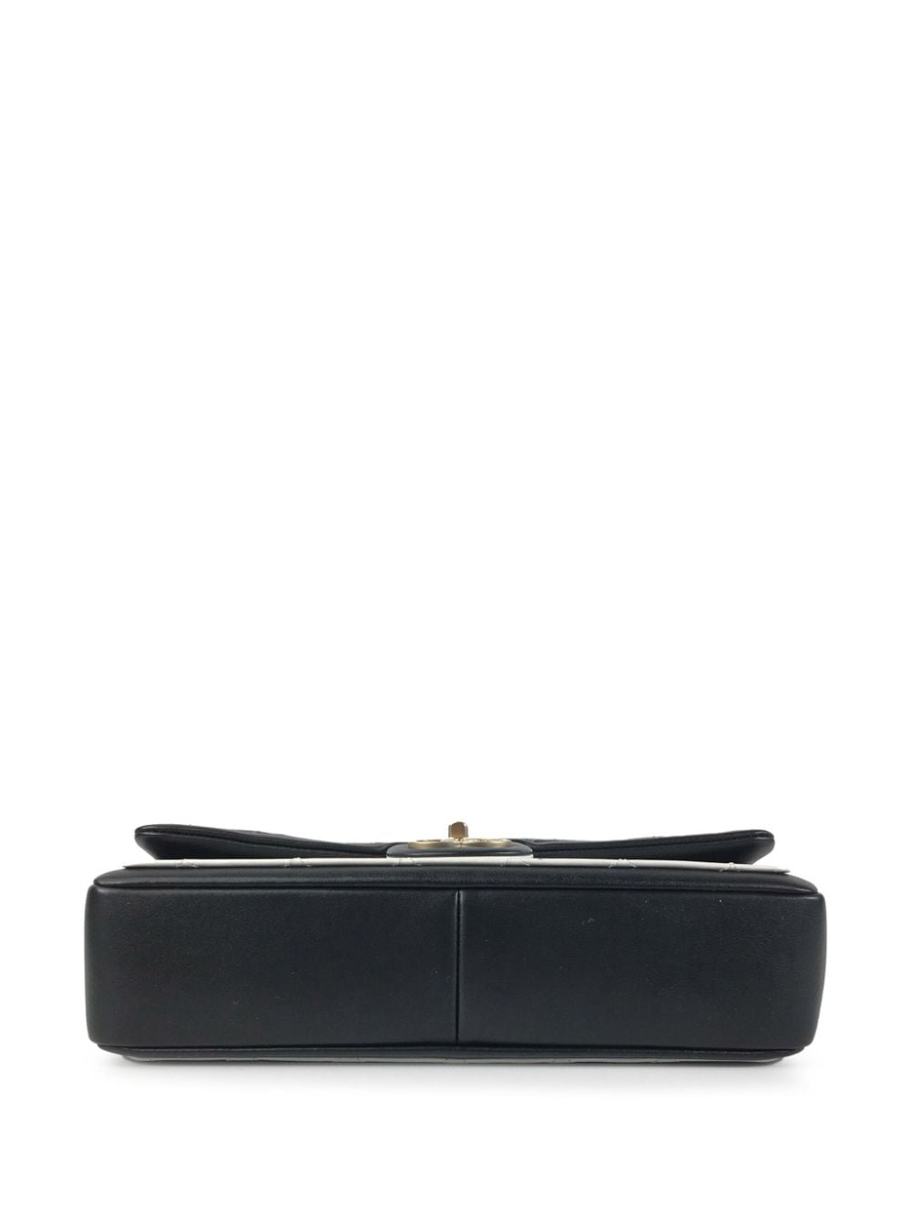 Pre-owned Chanel 2014 Medium Classic Flap Shoulder Bag In Black