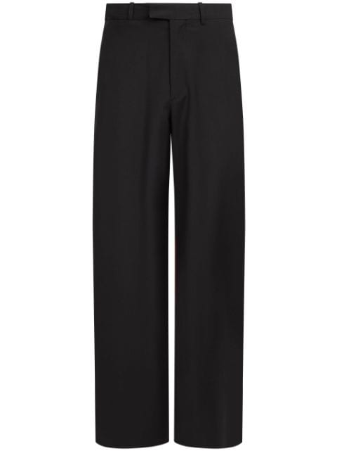MM6 Maison Margiela tailored wool-canvas trousers
