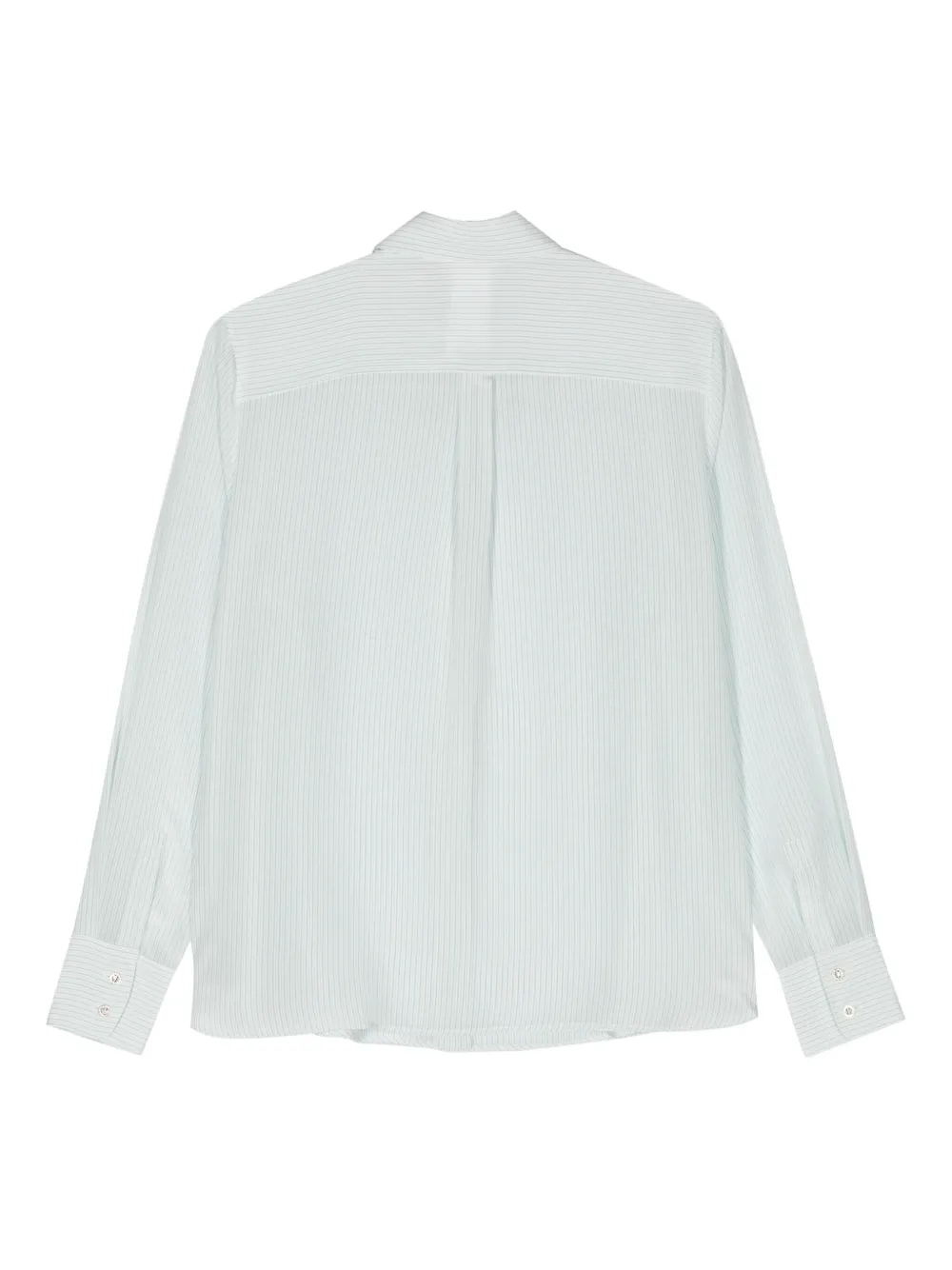 Max Mara Gong gestreepte blouse - Beige