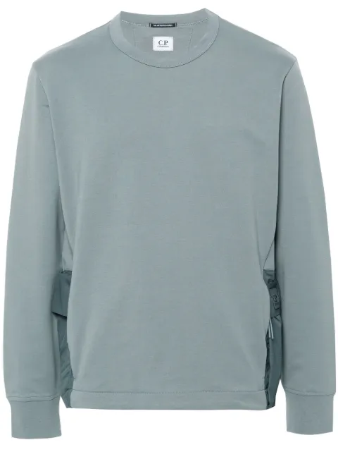 C.P. Company sudadera con logo estampado