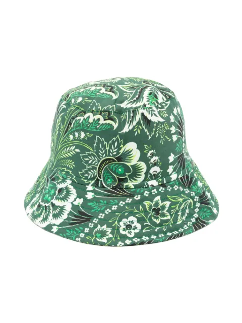 ETRO KIDS paisley-print cotton bucket hat