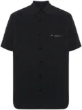 sacai zip-vents taffeta shirt - Black