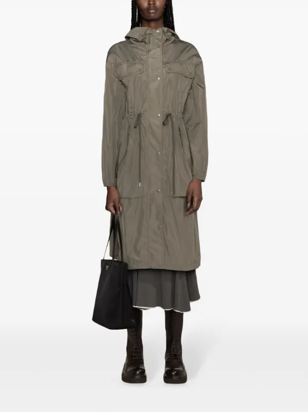 パリ直営店買付【MONCLER】Mantio ロングパーカー Moncler Mantio Hooded Parka Coat | Green | FARFETCH JO