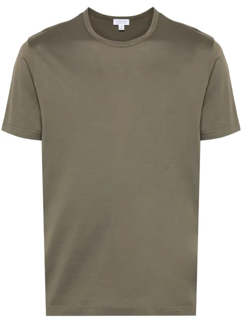 Sunspel t-shirt en coton - Vert - Sunspel - Modalova