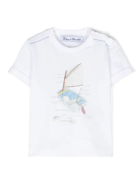 Tartine Et Chocolat t-shirt Boat Diagram