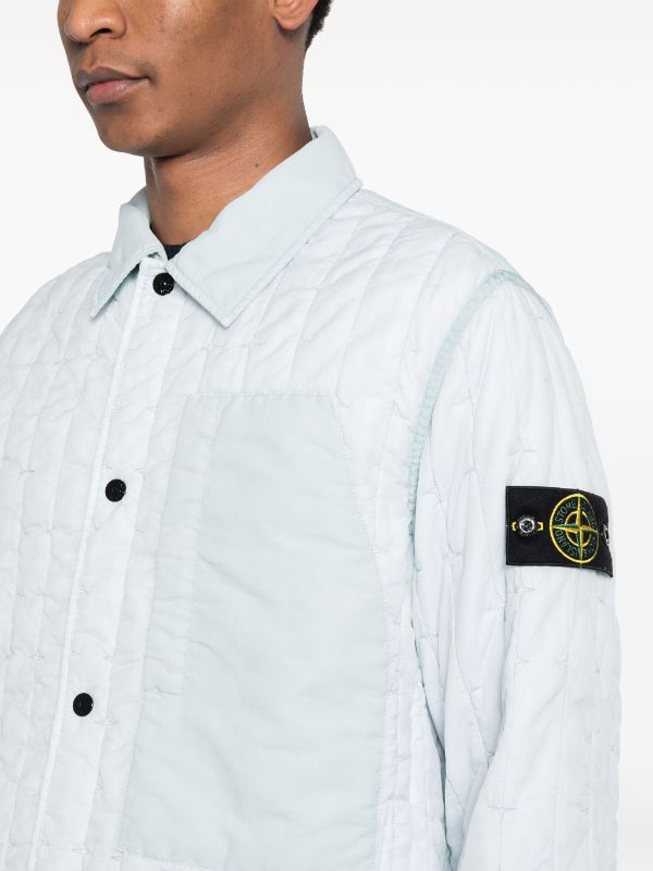 Stone Island キルティングジャケット - Farfetch