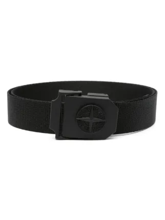 中古】ストーンアイランド STONE ISLAND レザーベルト プレーン