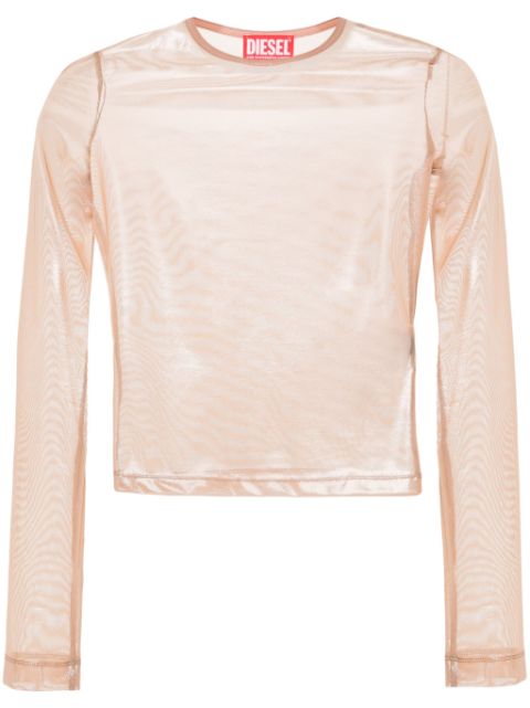 Diesel T-Clau-M1 semi-sheer top Women