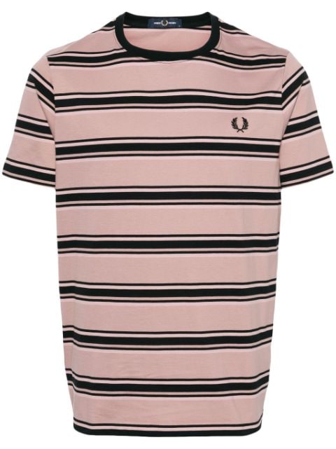 striped cotton T-shirt