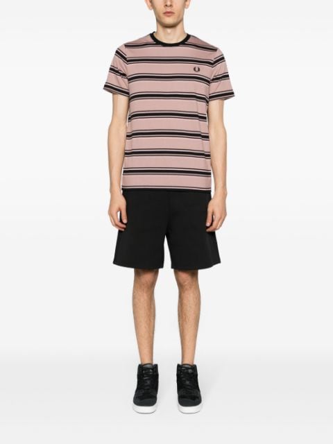 striped cotton T-shirt