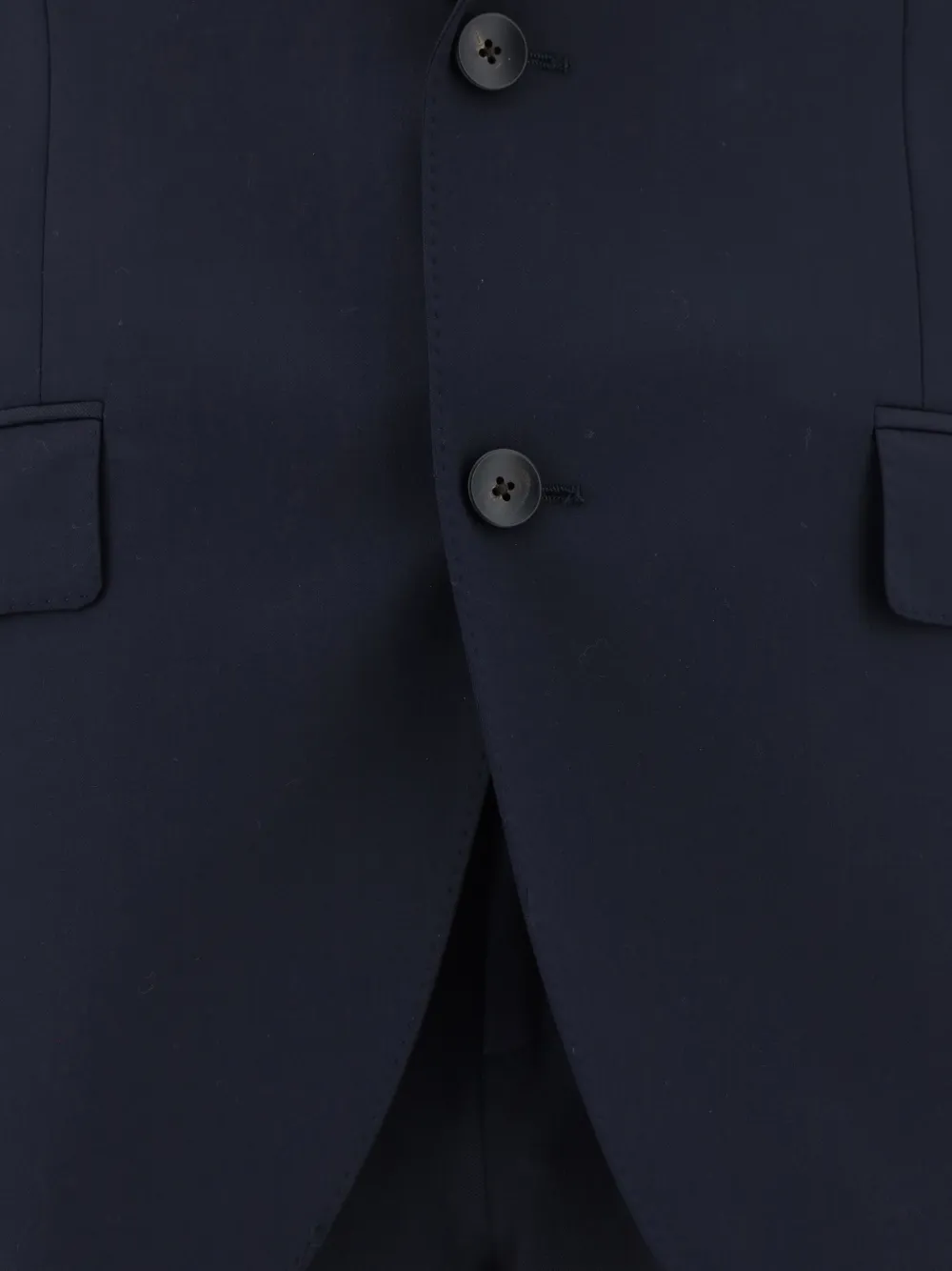 Wool Single-Breasted Suit