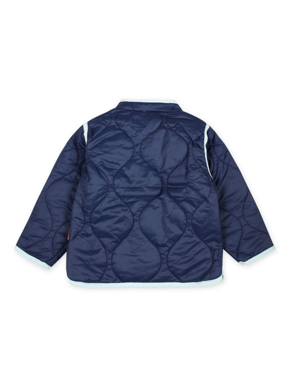 Shop Molo Harrie Quilted Puffer Jacket In Blue