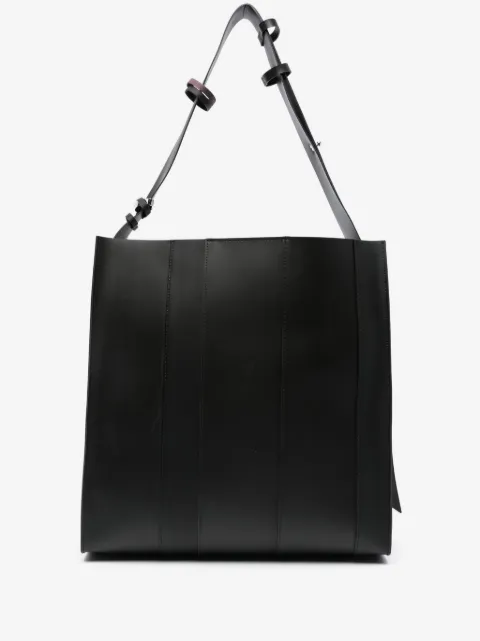 Sunnei Gomma 9 striped shoulder bag