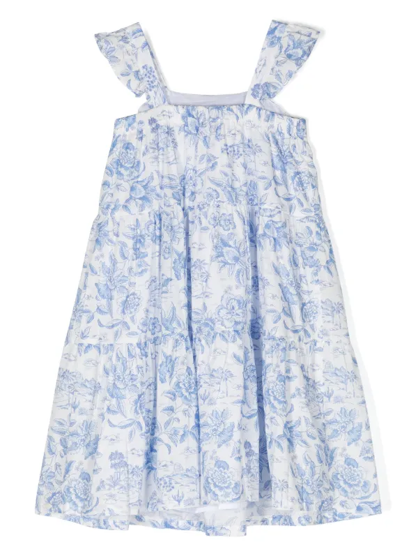 white christmas dresses Delmi Deshilado Dress | Floral Liberty Print