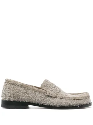 【Loewe】カンポ スエード ローファー Loewe - カンポ スエード ローファー をオンライン購入 | Saks