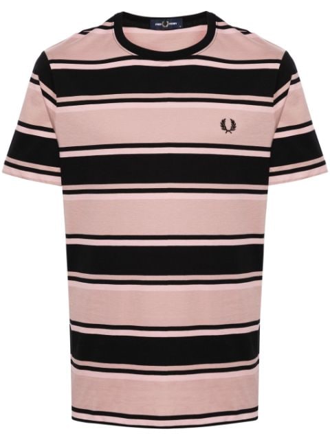 striped cotton T-shirt