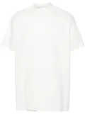 MORDECAI stripe-detail wrap T-shirt - Neutrals