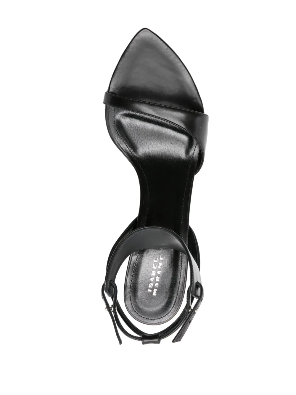 Rep ISABEL MARANT Junia 90mm leather sandals Women