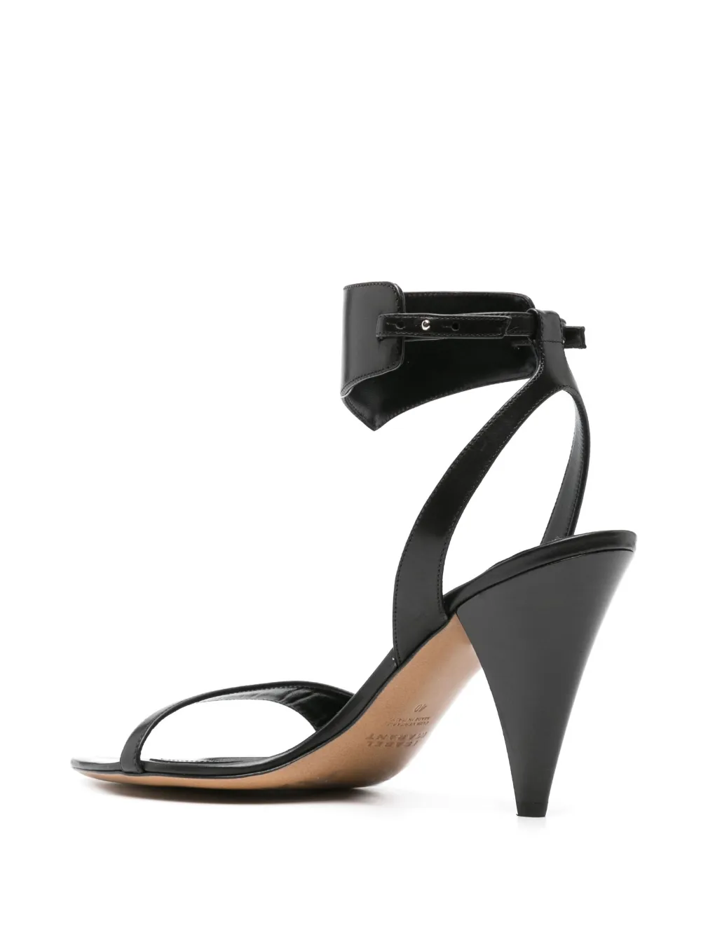 Rep ISABEL MARANT Junia 90mm leather sandals Women