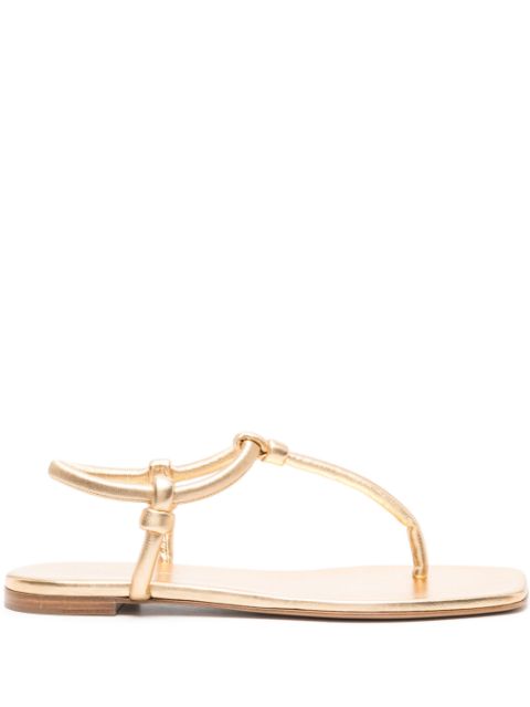 Gianvito Rossi Juno thong leather sandals Women