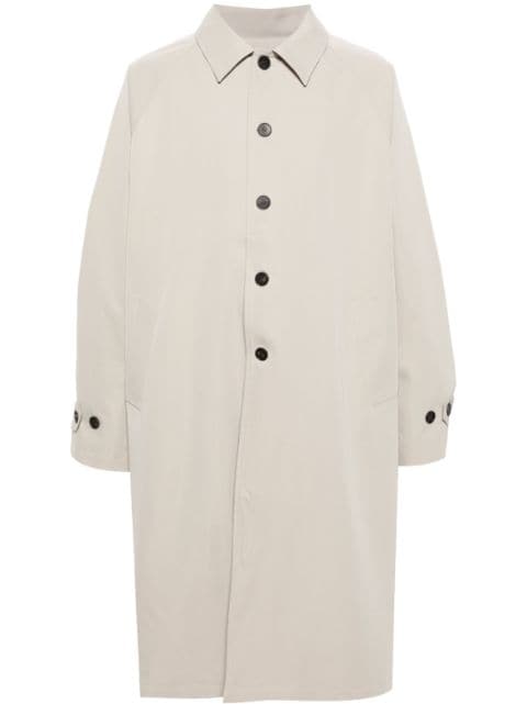The Frankie Shop Emil single-breasted trench coat