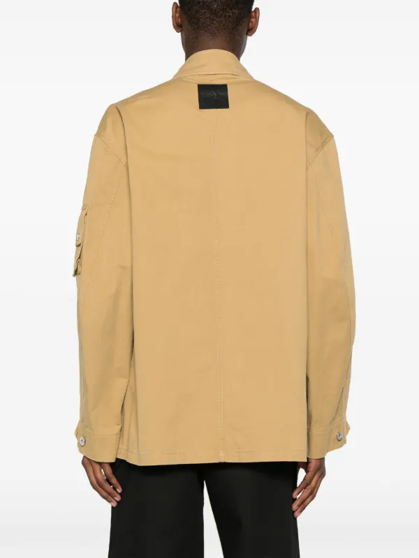 Lanvin x Future Crossed Front Cotton Utility Jacket