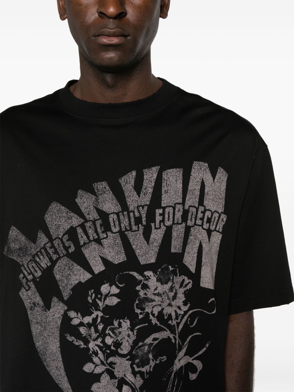 Cheap Lanvin x Future graphic-print T-shirt Men