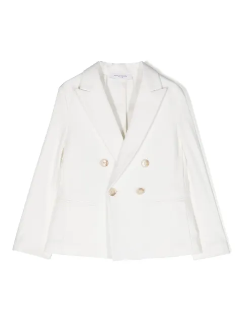 Paolo Pecora Kids Blazer com lapelas e abotoamento duplo