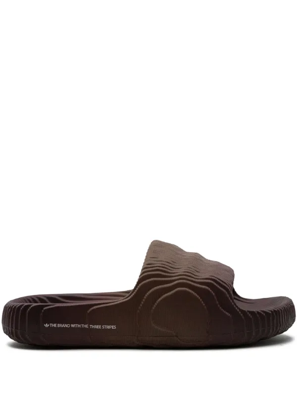 Adidas Adilette 22 Preloved Brown Slides Brown FARFETCH ZA