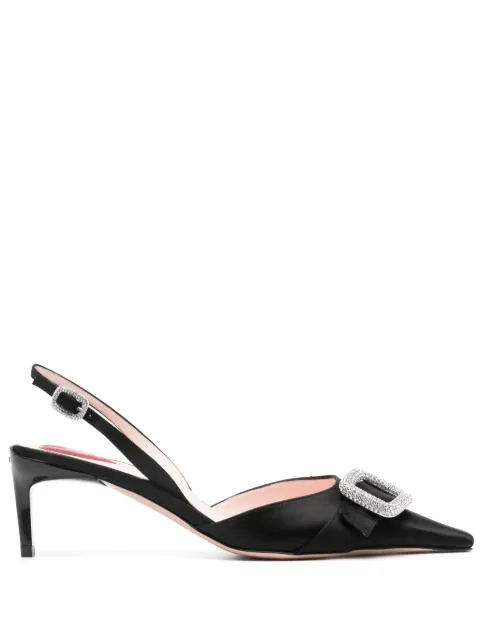 Roger Vivier 55mm Viv'Canard satin pumps
