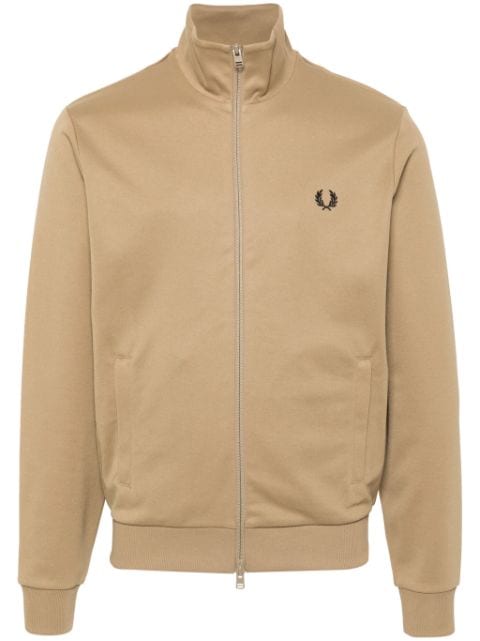 Fred Perry embroidered-logo sport jacket