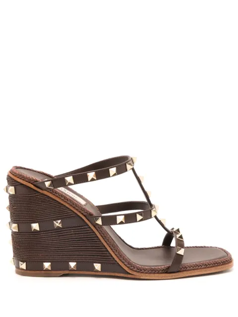Valentino Garavani Sandália com aplicação Rockstud