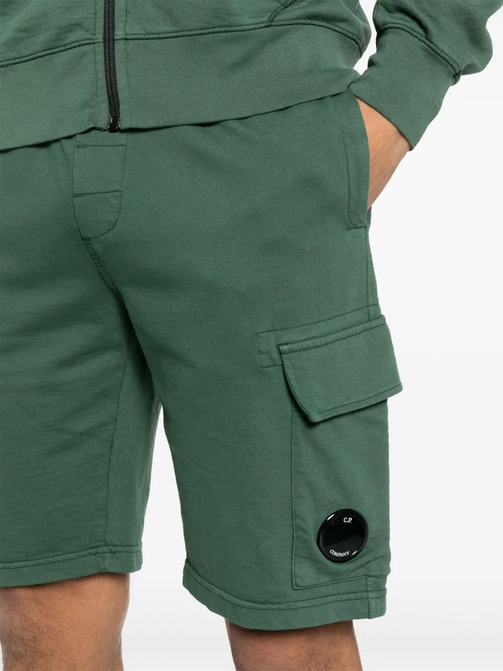 C.P. Company Cargo shorts Groen