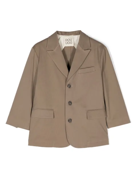 Douuod Kids notched-lapels single-breasted blazer