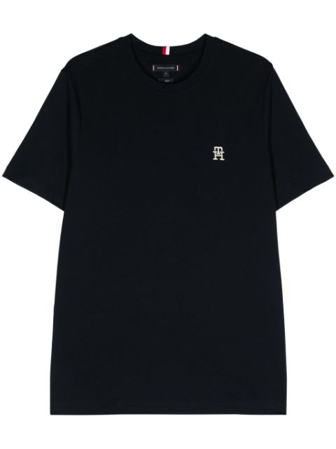 Tommy Hilfiger TH monogram-embroidered T-shirt