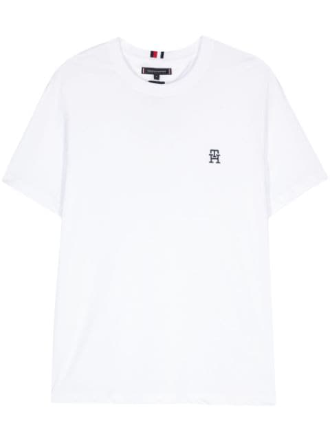 Tommy Hilfiger TH monogram-embroidered T-shirt