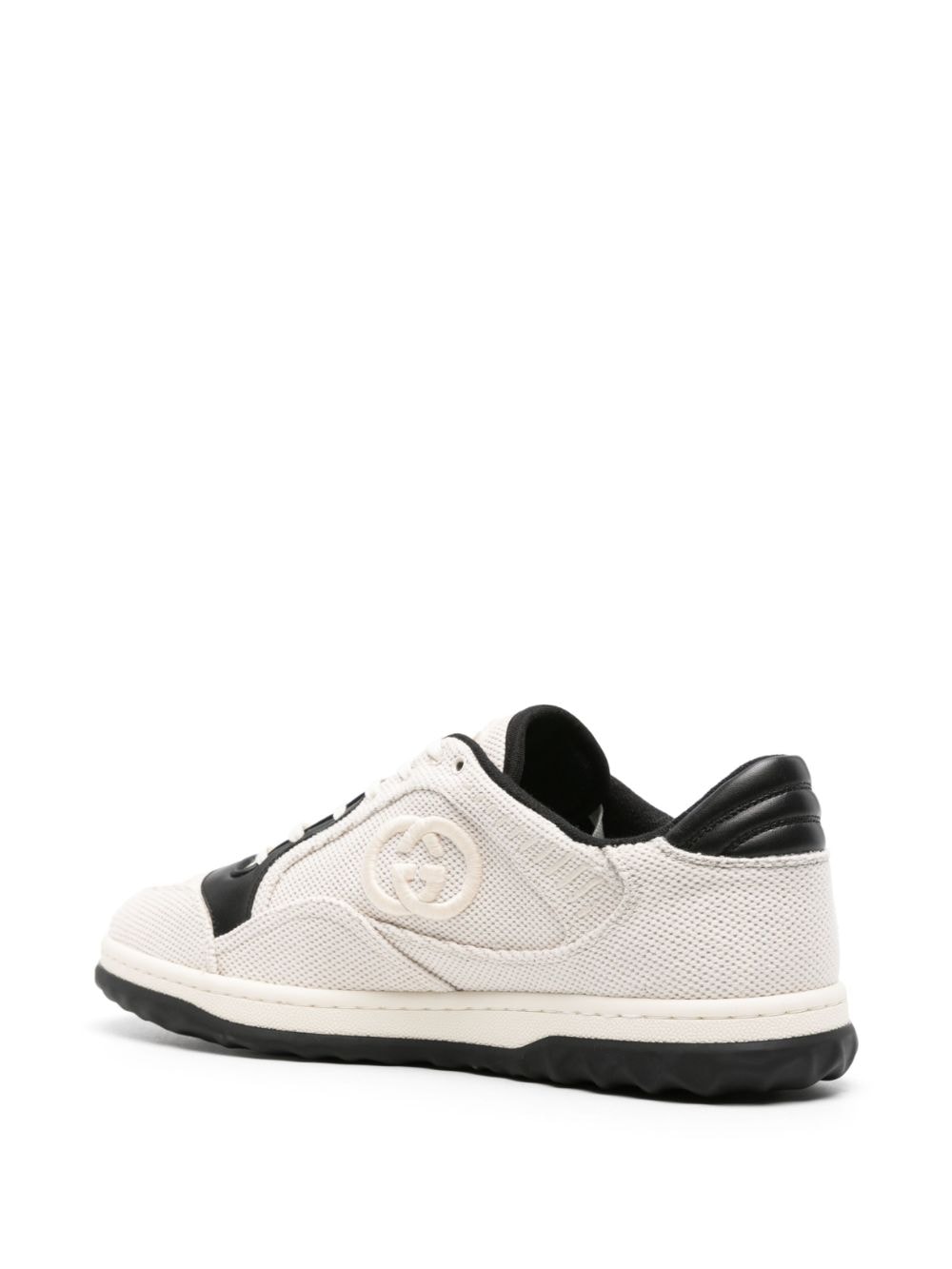 Shop Gucci Mac80 Lace-up Sneakers In White