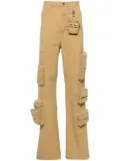 Lanvin x Future utility-pockets straight trousers - Neutrals